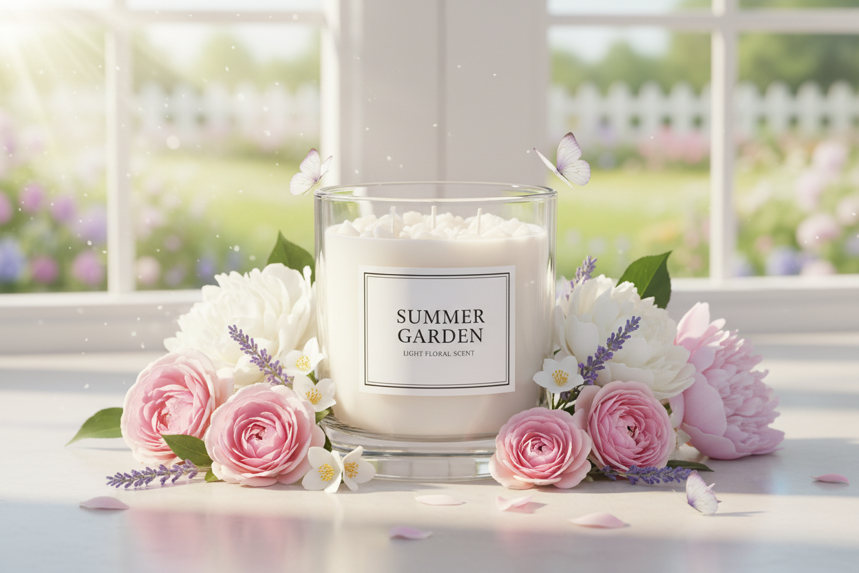 Parfum Jardin d’Été - Fragrance Florale Légère