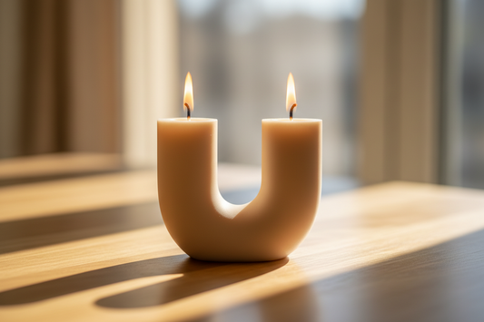 Duo de Chandelles Élégantes pour Tables et Occasions Spéciales