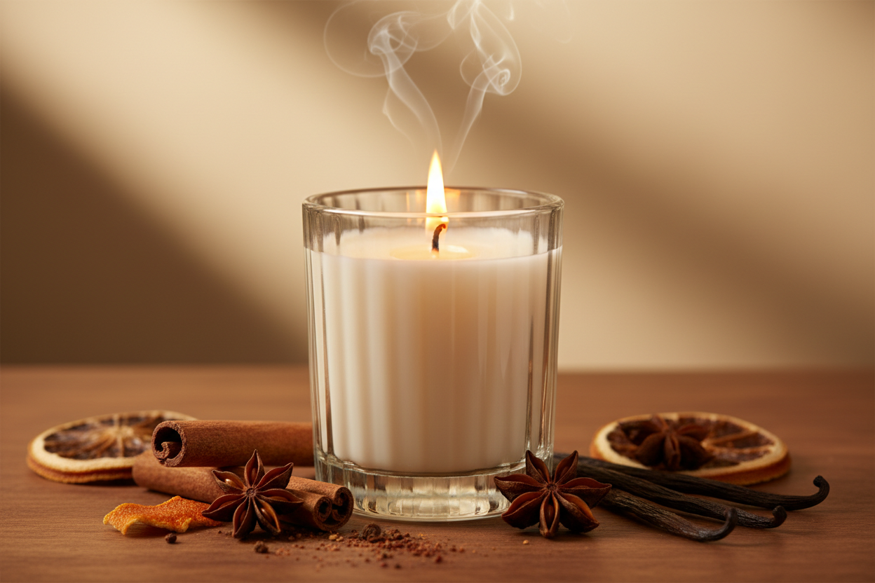 Bougie Épices d’hiver - Douceur et Chaleur pour votre Intérieur